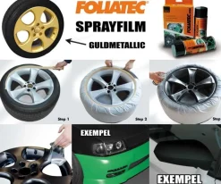 FoliaTec Sprayfilm Guld-Metallic 1x Burk 400ml (ca 2st fälgar)