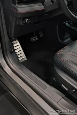 Fotstöd Borstad stål Ford Mustang MACH-E 2020->