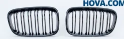 Grillar/Njurar Blank Svart BMW M-look 1-Serien F20, F21 2011-2015