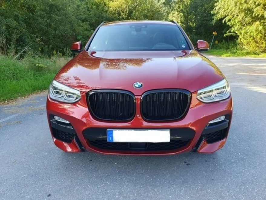 Grillar/Njurar Blank-Svart BMW X3 G01, X4 G02