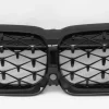 Grillar/Njurar Blank-Svart Diamant look BMW 3-Serie G20, G21 2018->