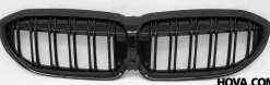 Grillar/Njurar Blank-Svart M-Look BMW 3-Serie G20, G21 2018-2022