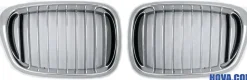 Grillar/Njurar Krom BMW 5-Serien E39