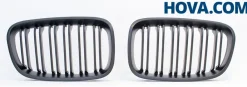 Grillar/Njurar Matt Svart M-look BMW 1-Serien F20, F21 2011-2015