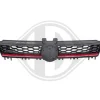 Grill Blank Svart/Röd Golf VII Hatchback, Kombi 2012-2020