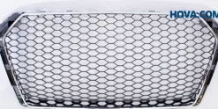 Grill Honeycomb Blank-Svart Audi A4 B9 2016-2019