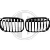 Grill / Njurar Matt Svart till BMW X1 F48 2016-2019