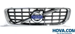 Grill Original Volvo V70 III 2008-2013 För bilar med Kollisionsvarnare