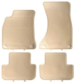 Gummimatta Beige Audi A4 B8 Sedan och Avant (Kombi)