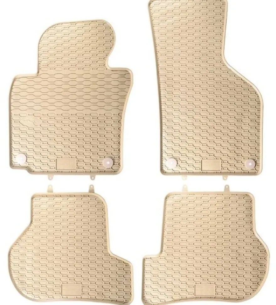 Gummimatta Beige VW Golf MK5/MK6