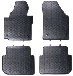 Gummimatta Svart Audi A6 C7 4G 2011- och A7 4G 2010-