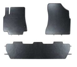 Gummimatta Svart Citroen Berlingo II / Peugeot Partner II 3st