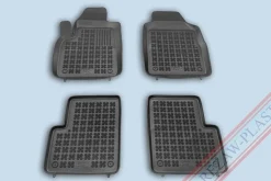 Gummimatta Svart Fiat 500