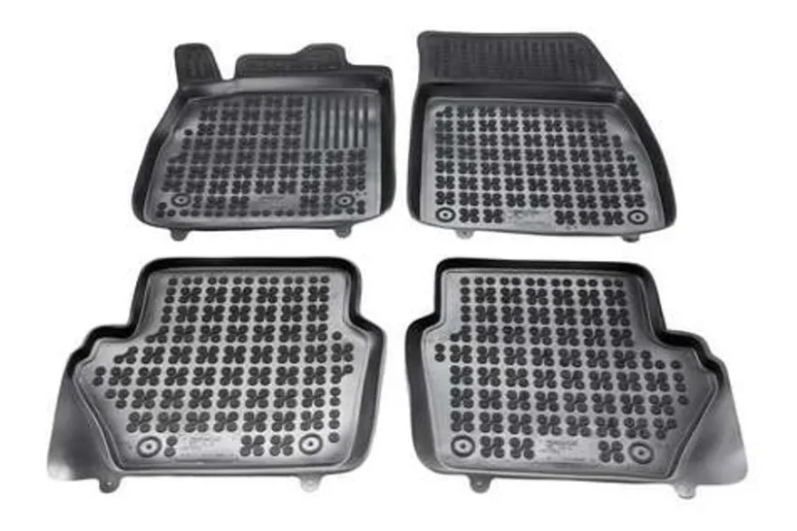 Gummimatta Svart Ford Fiesta VII 2017-> Ford Ecosports II 2012-2022