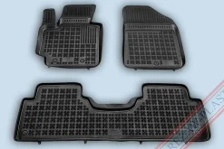 Gummimatta Svart Kia Soul II (PS) 2014-2018