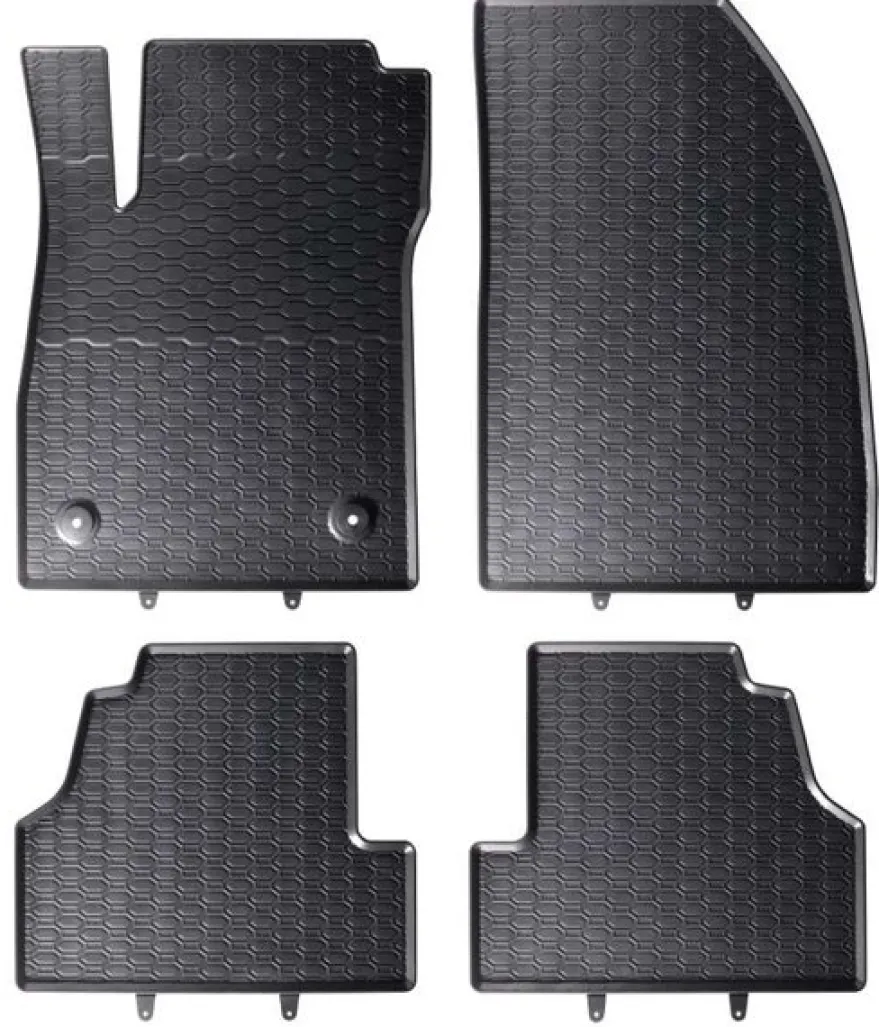 Gummimatta Svart Opel Mokka