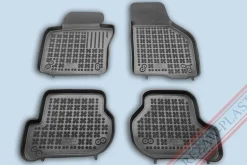 Gummimatta Svart Seat Leon II, Skoda Octavia 2004-2013, VW Golf V & VI, VW Sciroccs III