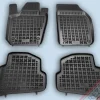 Gummimatta Svart Skoda Fabia 2014-2021