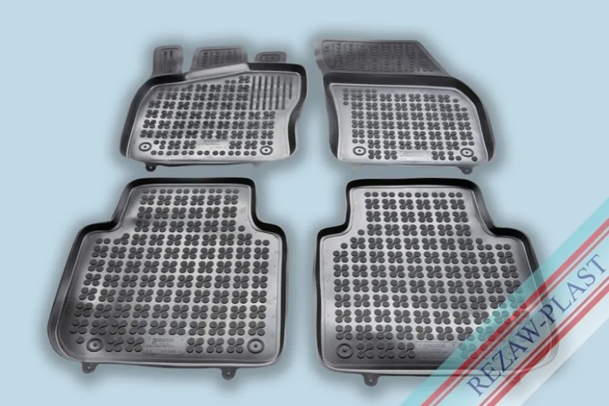 Gummimatta Svart Skoda Kodiaq, Seat Tarraco, VW Tiguan Allspace