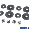 Gummimatta Svart Suzuki Swift III