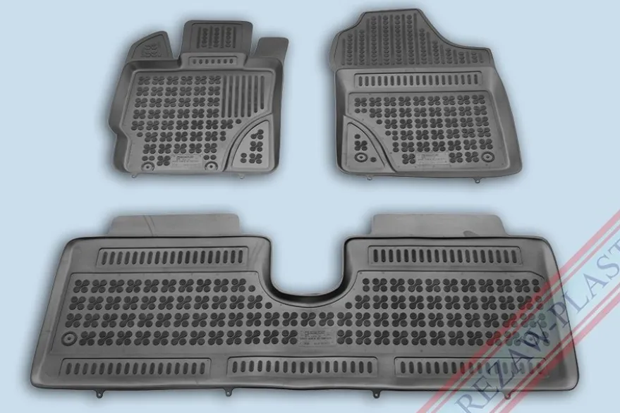 Gummimatta Svart Toyota Yaris III P13 2011-2020
