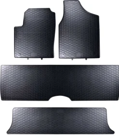 Gummimatta Svart VW Sharan 7M / Seat Alhambra 7M / Ford Galaxy