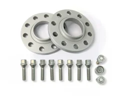 H&R Silver Spacerpaket Audi, VW 10mm Sida / 20mm per Axel Inklusive Bultar