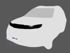 Huvskydd Dacia Logan MK1 2004-