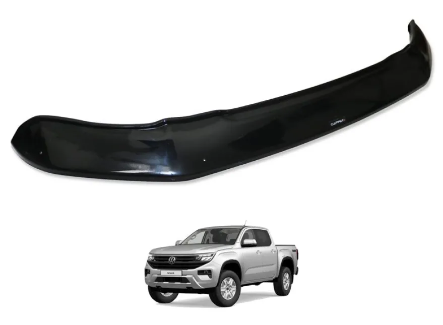 Huvskydd VW Amarok 2023–>ABS-plast blanksvart