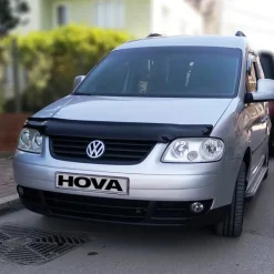 Huvskydd VW Caddy III 2004–2010 – ABS-plast blanksvart