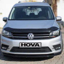Huvskydd VW Caddy IV 2015–2020 – Blanksvart ABS