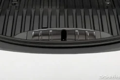 Inre Lastskydd Rostfri Svart Borstad Metall Tesla Model 3 2019-2023