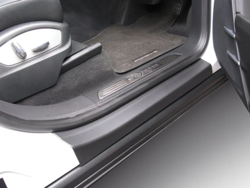 Instegslister Fram Svart ABS-Plast Porsche Cayenne, Vw Touareg