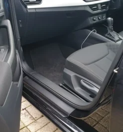 Instegslister Fram Svart ABS-Plast Skoda Scala