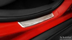 Instegslister i Blank stål Mercedes GLA X156 2013-2020