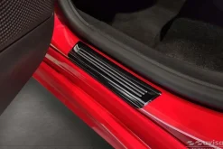 Instegslister i Blank Svart Stål Ford Focus IV turnier 2018->
