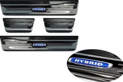 Instegslister i Blank Svart Stål Honda HR-V III 2021->