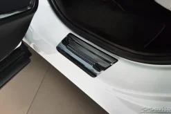 Instegslister i Blank Svart Stål Honda HR-V III 2021-><noscript><img width=