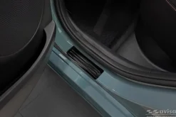 Instegslister i Blank Svart Stål Hyundai Kona 2017->