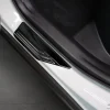 Instegslister i Blank Svart Stål Lexus NX II 2021->