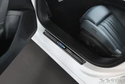 Instegslister i Blank Svart Stål Peugeot 308 III 2021->