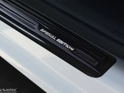 Instegslister i Blank Svart Stål Peugeot 508 II Sedan, Kombi 2018->