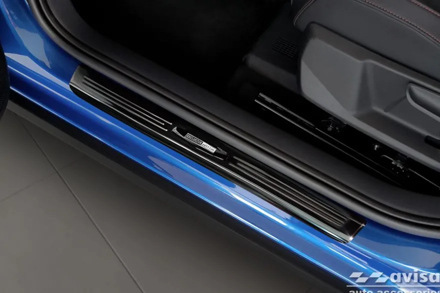 Instegslister i Blank Svart Stål Seat Arona, Arona Xcellence 2017->