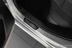 Instegslister i Blank Svart Stål Skoda Octavia IV 2019->