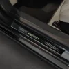 Instegslister i Blank Svart Stål Tesla Model S 2012->