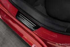 Instegslister i Blank Svart Stål Toyota Yaris IV 5-Dörrars 2020-><noscript><img width=