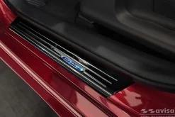 Instegslister i Blank Svart Stål Toyota Yaris IV 5-Dörrars 2020-><noscript><img width=