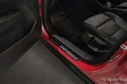 Instegslister i Blank Svart Stål Volvo XC40 2017->