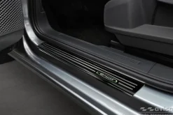 Instegslister i Blank Svart Stål VW Caddy V / Caddy Cargo 2020->