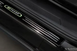 Instegslister i Blank Svart Stål Vw ID.4 2020->